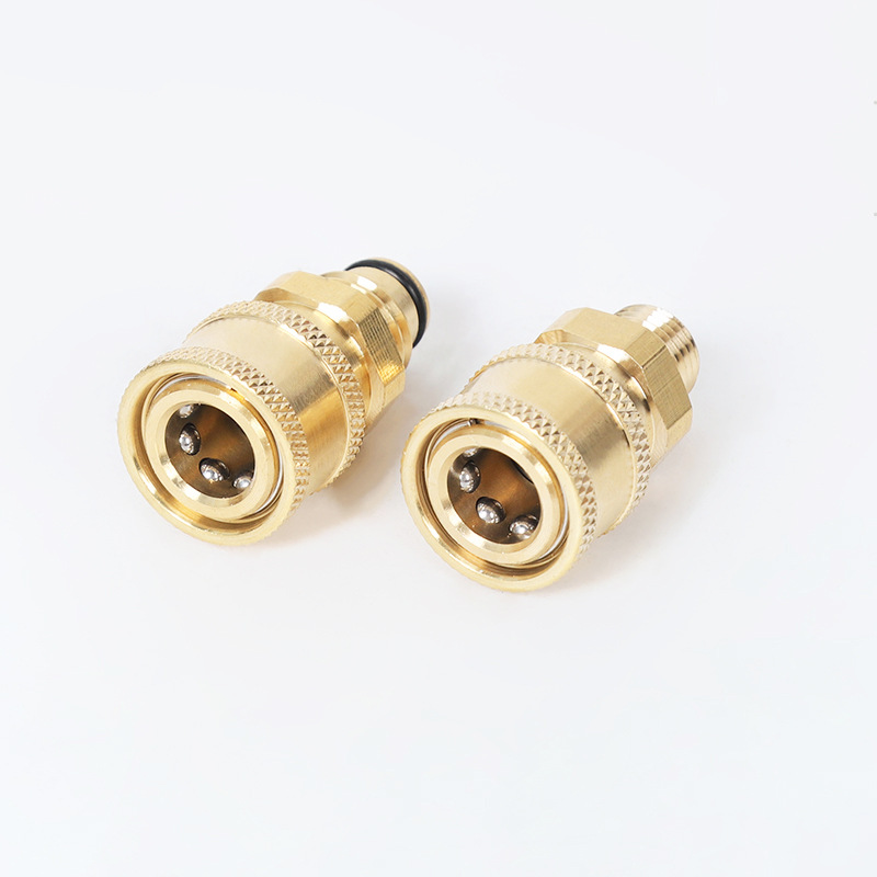 Automobil za pranje vode Mlaznica Pretvaranje glave 1/4 Union Brzi čep