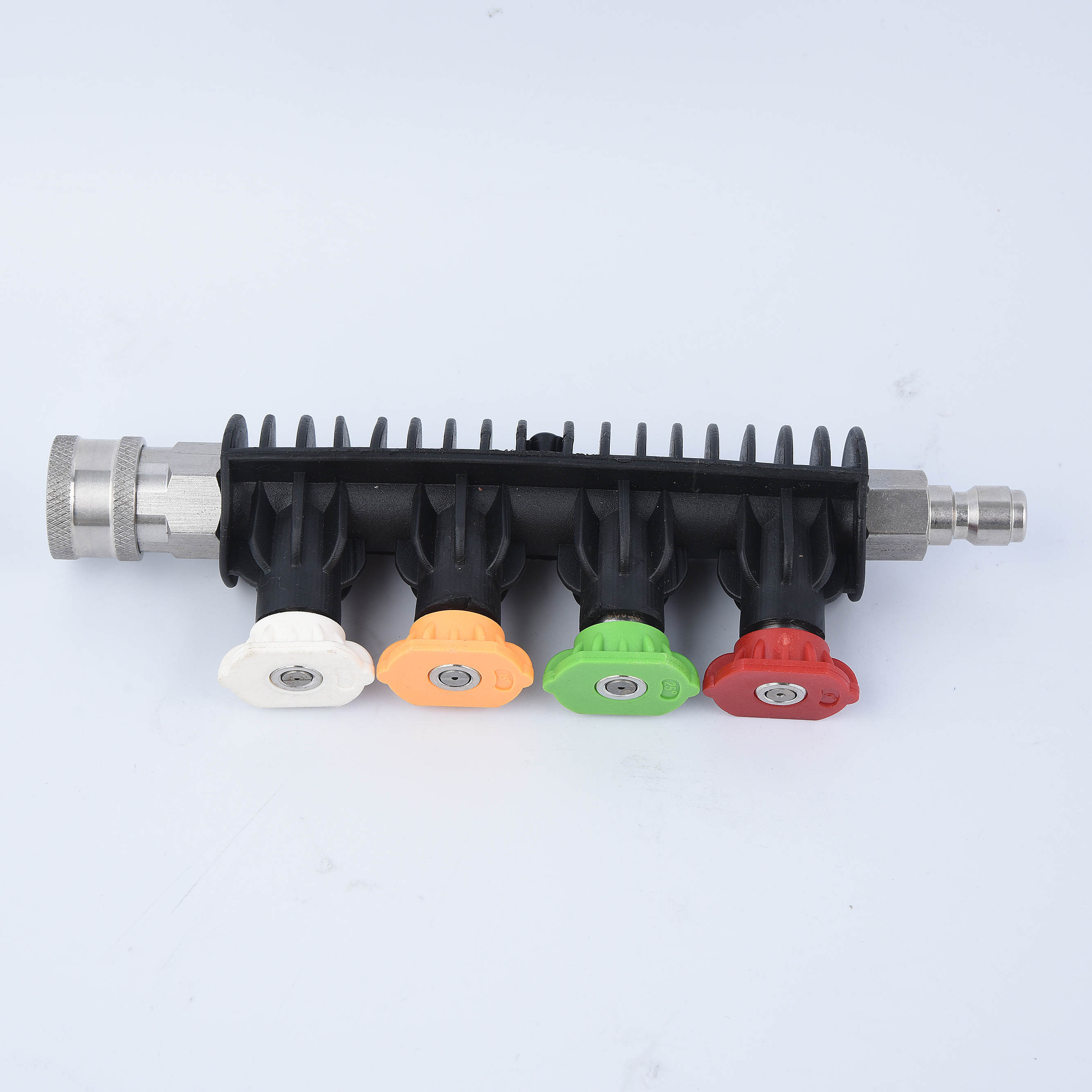 Brzo spojite koplje od nehrđajućeg čelika s držačem mlaznice i 4 mlaznice za pranje pod tlakom